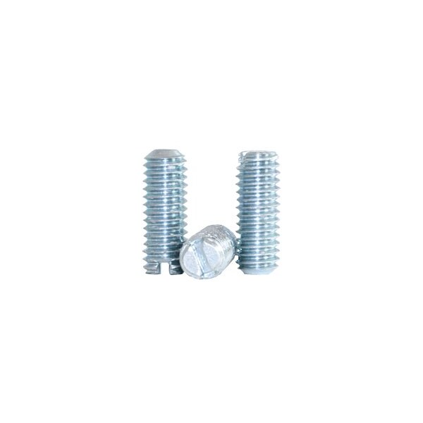 Newport Fasteners Slotted Socket Set Screws, Cup Point, 5/16-18x1 1/2", Alloy Steel, Zinc, Slotted Drive, 2000PK 697006-2000 - main